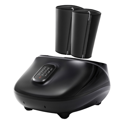 Electric Foot Massager with Airbags, Heat, and Adjustable Modes for Home and Office