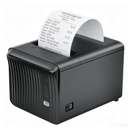 Thermal Label Printer 80mm, High Speed Shipping Label Maker 250mm/s