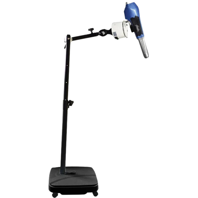 Adjustable Metal Stand for Itera Blower – Height & Angle Rotating Support with Water Tank Base