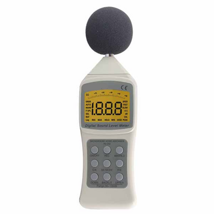 Handheld Noise Measurement Device with Digital Display (30–130 dB)