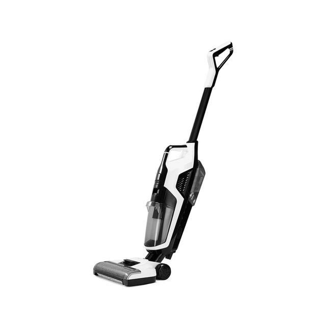 Portable 2-in-1 Cordless Vacuum Mop 12–15kPa Suction 2600mAh Battery Edge Cleaning & Voice Function 40min Runtime