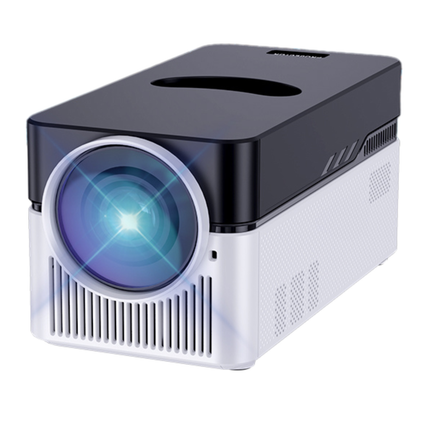 Portable Mini Projector with Android 14, 1080P Resolution, Auto Focus, Short Throw Design