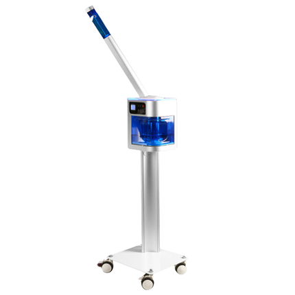 Professional Facial Steamer with Ozone Hot & Cold Mist and Magnifying Lamp