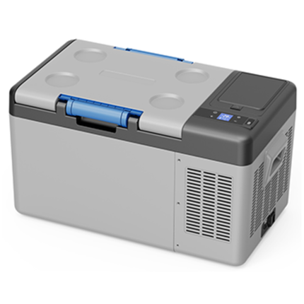 Portable 20L Car Refrigerator with Mechanical Temperature Control for RV, Truck & Camping