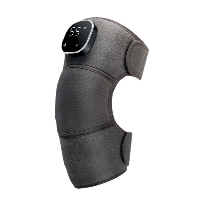 Knee Massager with Air Compression & Heat Relaxation, 3000mAh Cordless
