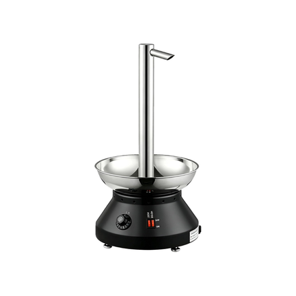Chocolate Fountain Machine 230W 4-Tier Party Dessert Fountain for Chocolate & Fondue, Black