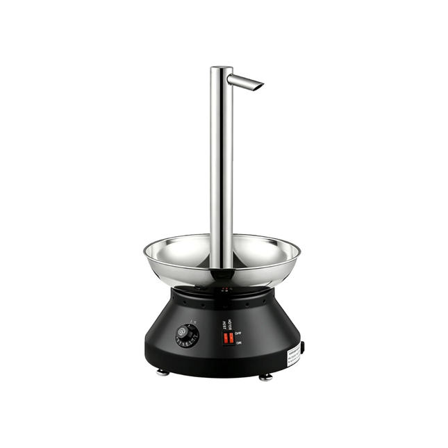 Chocolate Fountain Machine 230W 4-Tier Party Dessert Fountain for Chocolate & Fondue, Black