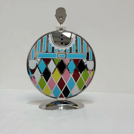Foldable Double-Layer Round Cake Stand – Elegant Dessert & Fruit Display Rack