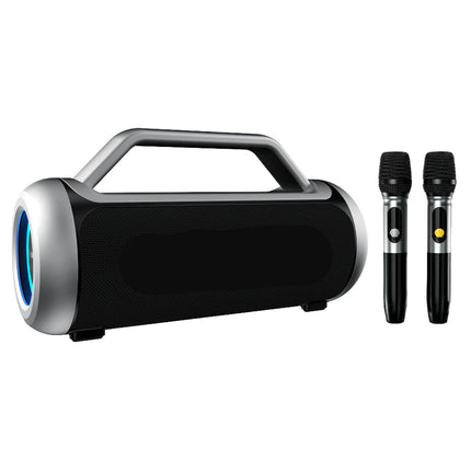 High-Power Portable Party Speaker with RGB Effects, 120W Output & All-Day Battery
