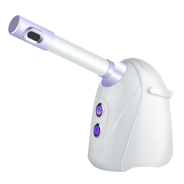 Professional Dual-Temperature Facial Steamer with Timed Mist Control and Large Water Tank