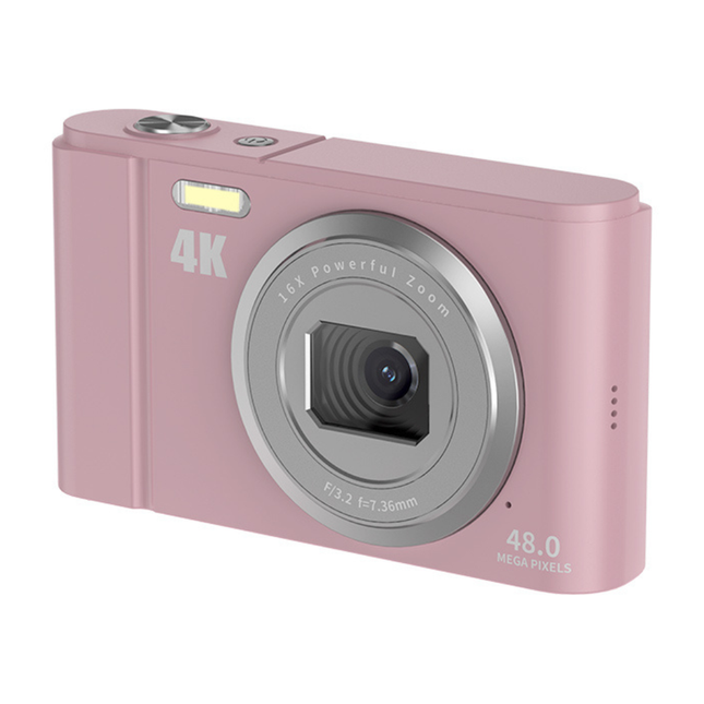 Compact 48MP Photo & 4K 60FPS Video Camera with 2.8" Screen Display