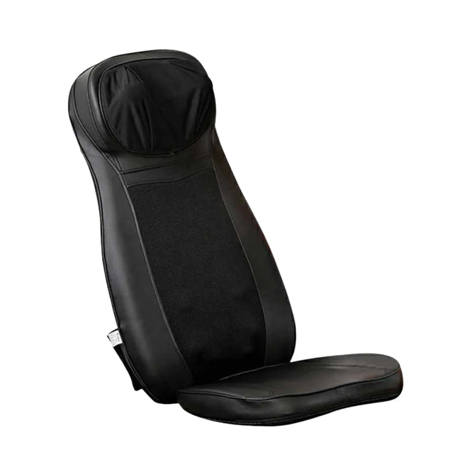 Heated Full-Body Shiatsu Massage Chair Pad with Vibration Relaxation