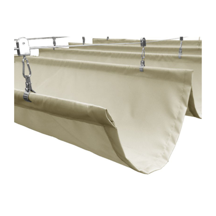 Telescopic Garden Shade Cloth 0.8x5m Waterproof UV Protection Retractable Pergola Net