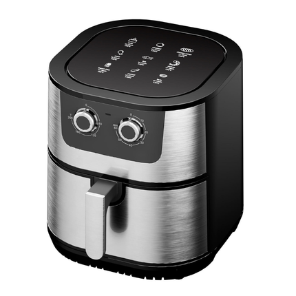 Family Size 15L Hot Air Fryer Oven, 1500W with 60-Minute Timer