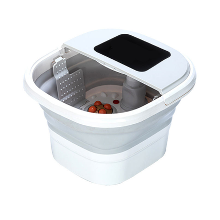 Portable Deep Folding Foot Spa with Massage Rollers & Heat