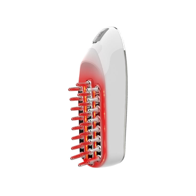Red Light Therapy Scalp Massage Comb 660nm LED Handheld Hair Care Device