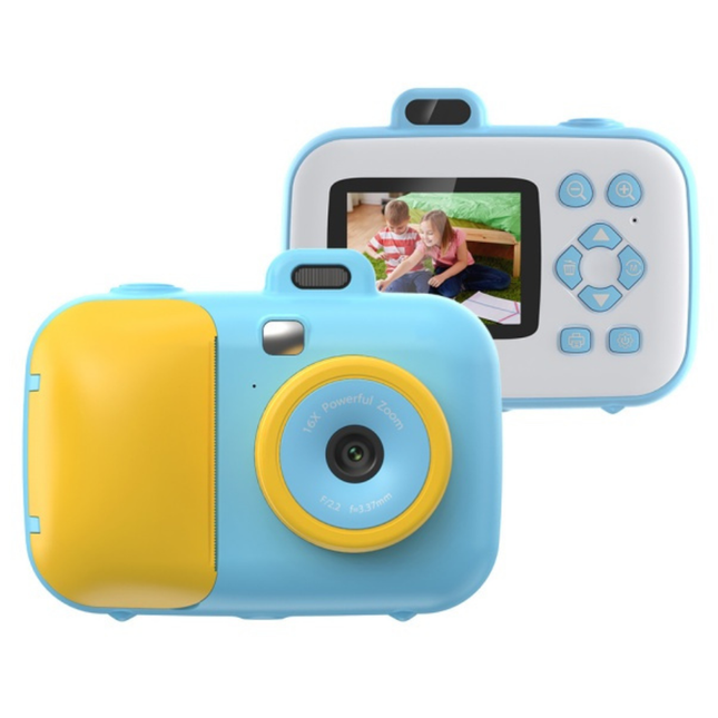 Compact Digital Camera for Photos & Video with LCD Display, Memory Card Support and Rechargeable Battery