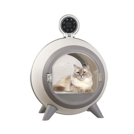 Smart Enclosed Pet Drying Box 1200W with Temperature & Airflow Control for Small and Medium Pets