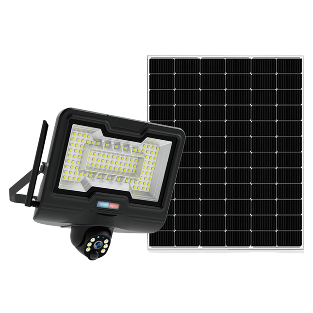 4MP Solar Powered Outdoor Security Camera with Pan Tilt, 4G/WiFi Connectivity & 8000mAh Battery
