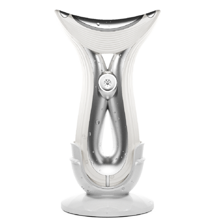 Smart Electric Neck Massager with Heat & Cold Relaxation and Muscle Stimulation – White