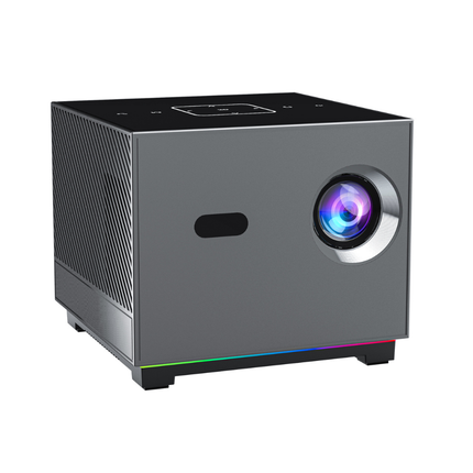 Android Smart Projector with 5G WiFi, Bluetooth 5.0, and Voice Remote