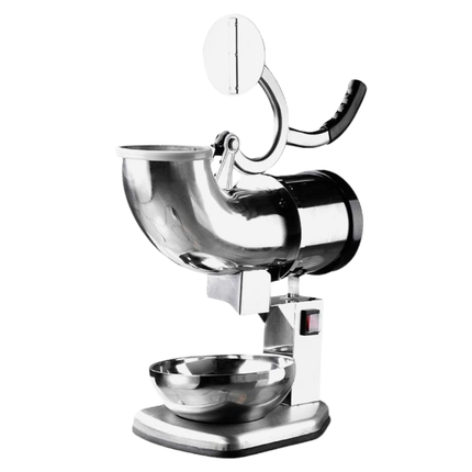 Electric Stainless Steel Ice Crusher Smooth Shaved Ice Machine for Drinks