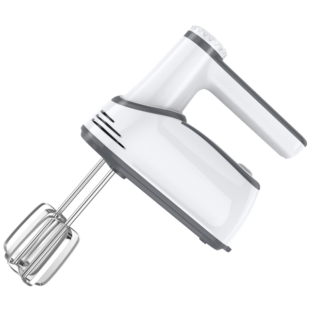 Portable Cordless Hand Mixer with LED Display 12-Speed Control and Accessory Set