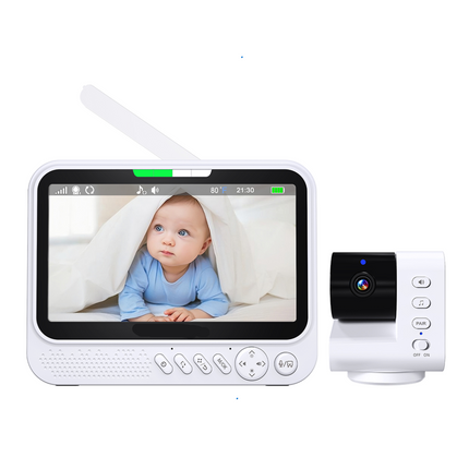 Smart Video Monitor 720P HD 7 Inch Screen WiFi App Control Night Vision Two Way Audio