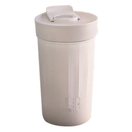 Portable 2-in-1 Hot & Cold Milk Frother with 8800RPM Stainless Steel Travel Mug 300ml