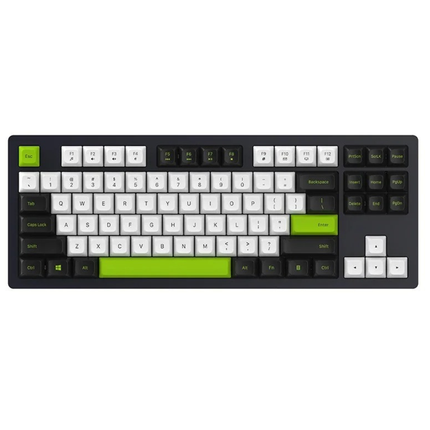 Compact 87-Key Mechanical Gaming Keyboard with RGB Lighting and Type-C Wired Connection