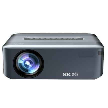 Smart Home Mini Projector, 1080p Resolution, Android OS & Voice Remote Control