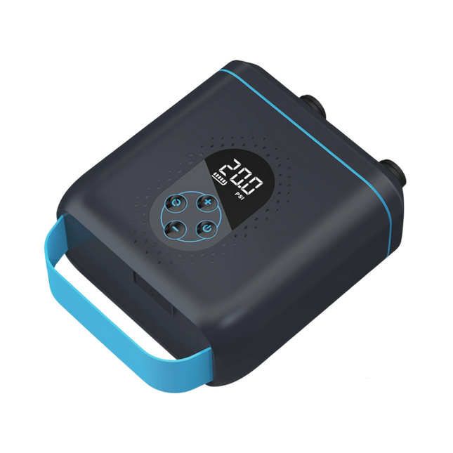 Portable 20PSI Electric Inflator Pump with 4000mAh Battery for Kayaks, Boats and Inflatable Tents