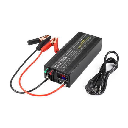 14.6V LiFePO4 Battery Charger 80A Adjustable 0-15V High Power Desktop Charger 100-240V Input