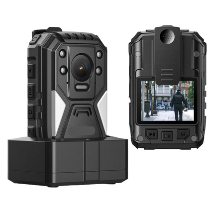 4K Ultra HD Body Worn Camera 128GB Built In Memory with Dock Station