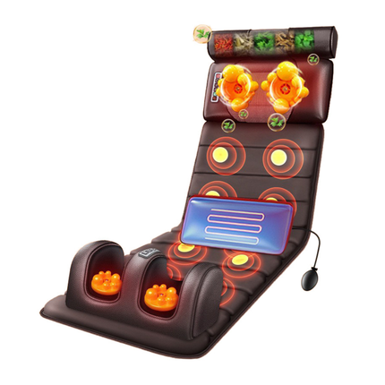 6-Program Full Back Massager with 36 Massage Heads and Heat