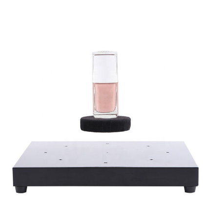 Magnetic Floating Display Base with 360° Rotation and Built-In LED Illumination