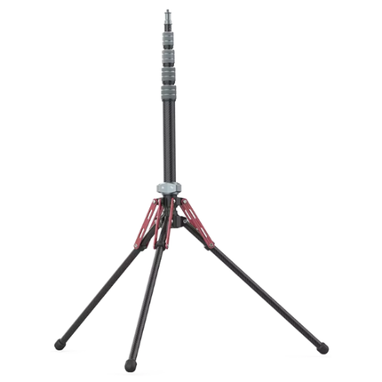 1.94m Portable Carbon Fiber Light Stand Tripod for Cameras LED Lights Softboxes