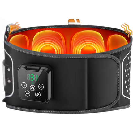 Lumbar Support Belt with Heat, Air Compression & Relaxing Vibration Relaxation