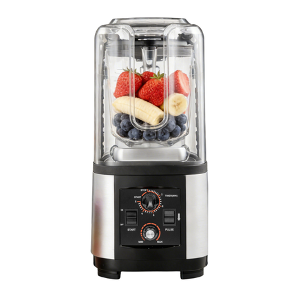 Electric 2L High-Power Blender with ABS Body, 5+ Speeds & Noise-Reducing Lid