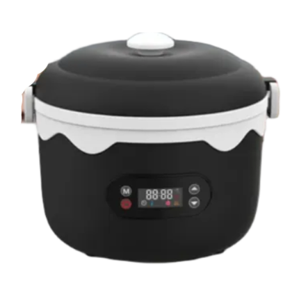 Portable Rechargeable Lunch Box – 1100ml Rice Bowl, 60W Fast Heating, 8000mAh Battery, Dual Power Bank Function