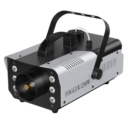 Wireless Fog Machine with Built-In LED Lights for Parties, DJ Events & Stage Effects
