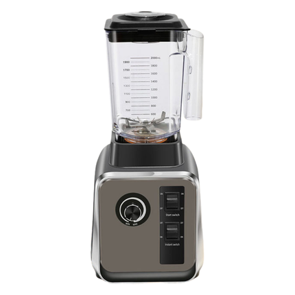 High-Power 2L Countertop Blender 1500W – Durable PC Jar for Home & Commercial Use