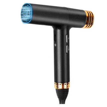 Professional Lightweight Hair Dryer with 110,000 RPM Brushless Motor & Cool Shot Function