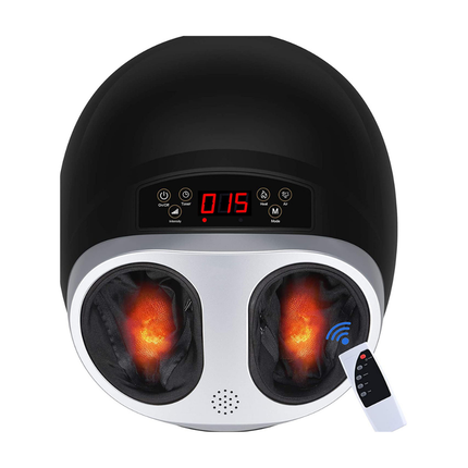 Cordless Foot Massager with Timer Heat Function and Multi-Level Massage Settings