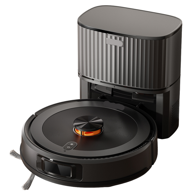 Rechargeable LDS Laser Robot Vacuum and Mop with Auto Empty Wash and Dry System