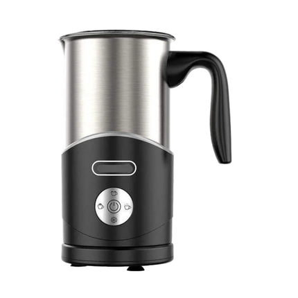 Electric Stirring Kettle with Milk Frother 4-in-1 Hot Water Boiler & Foam Maker