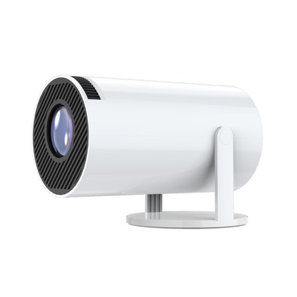Mini Portable Projector 720P with Android 11, 120ANSI & 180° Swivel Stand