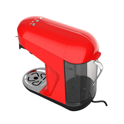 Multi-Functional Coffee Maker for Grounds & Capsules, Compact Design