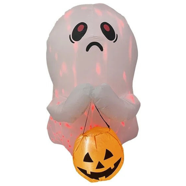 Outdoor LED Inflatable Decoration with White & Flame Lighting 3m Power Cord