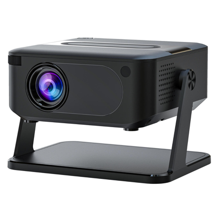 Home Cinema LCD Projector, 150 Lumens Built-in 3W Speaker & Manual Focus
